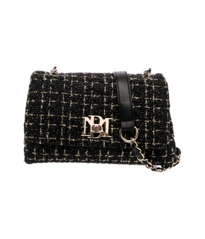 Badgley Mischka Mischka Tweed Shoulder Bag W Tags