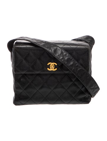 Chanel Quilted Box Shoulder Bag