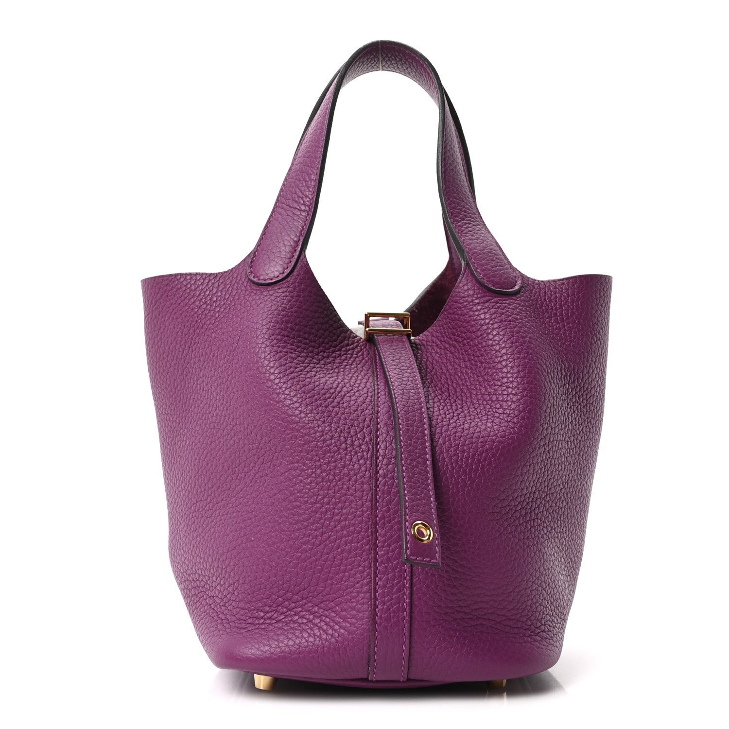 Hermes Taurillon Clemence Picotin Lock 18 PM Ultraviolet