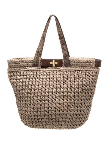Furla Raffia Shoulder Bag