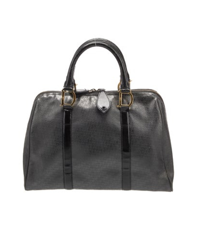 Dior Dior Leather Top Handle Bag