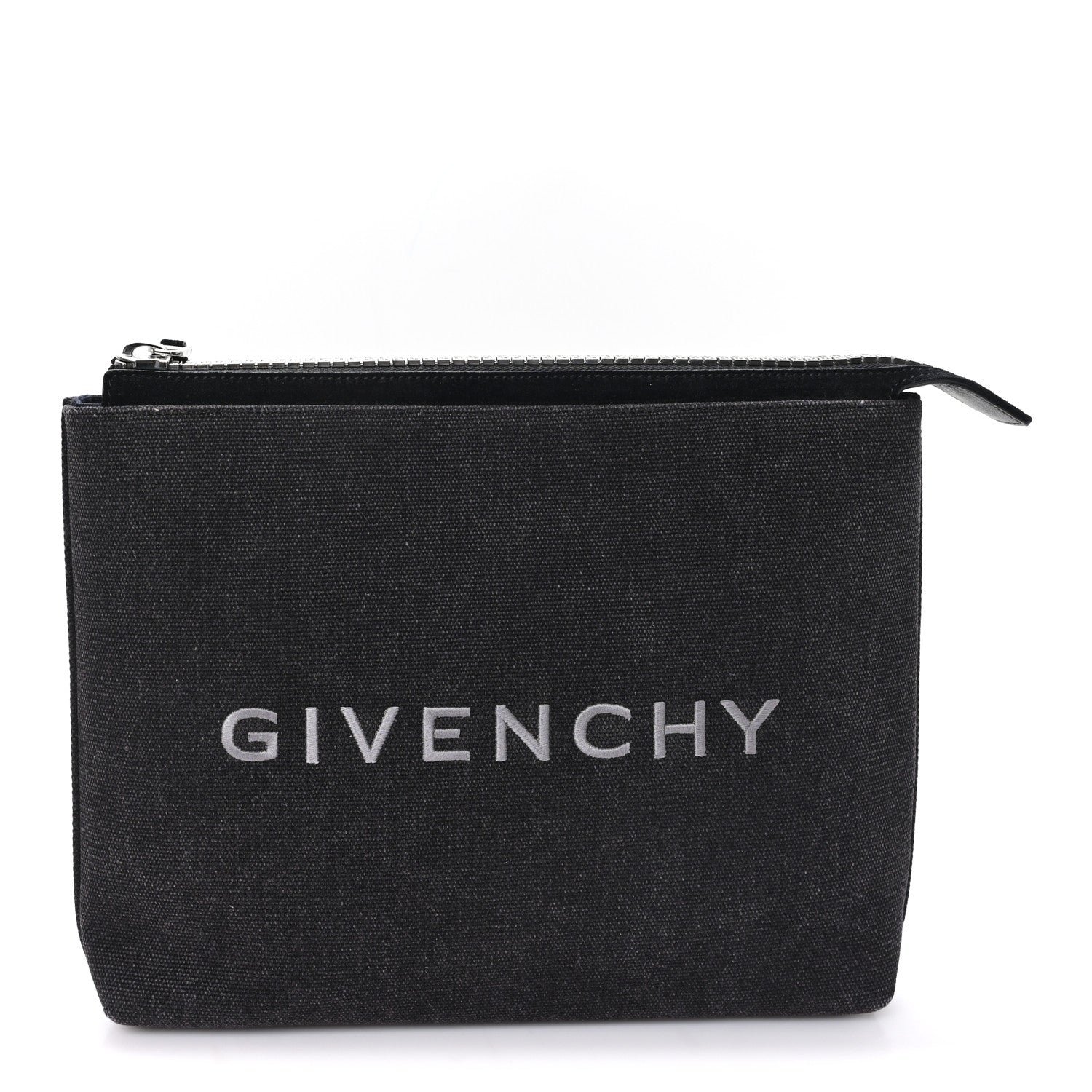 Givenchy Canvas Travel Pouch Black