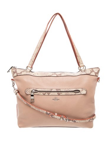 Coach Leather Messenger Bag