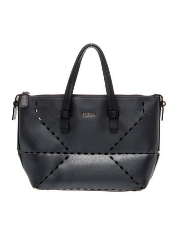 Furla Leather Top Handle Bag