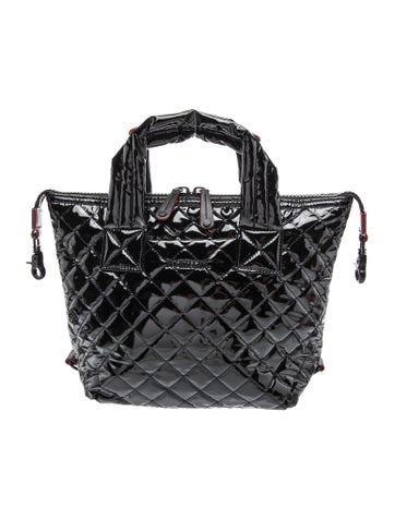 Patent Leather Top Handle Bag