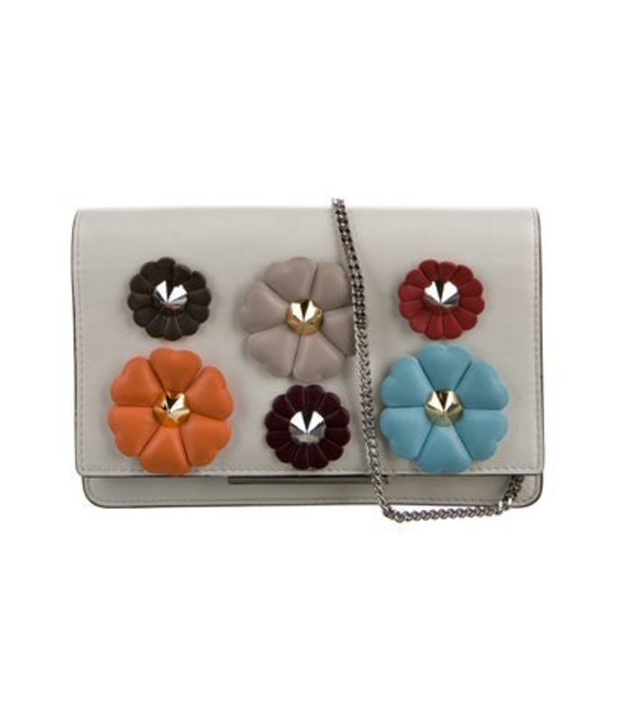 Fendi Leather Clutch