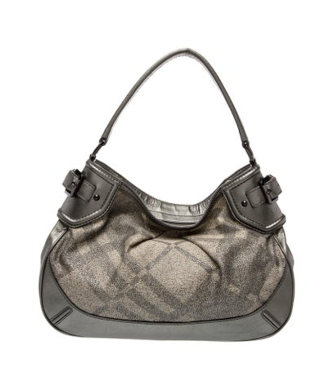 Burberry Super Nova Check Simmer Check Degrade Fairby Hobo Bag Medium