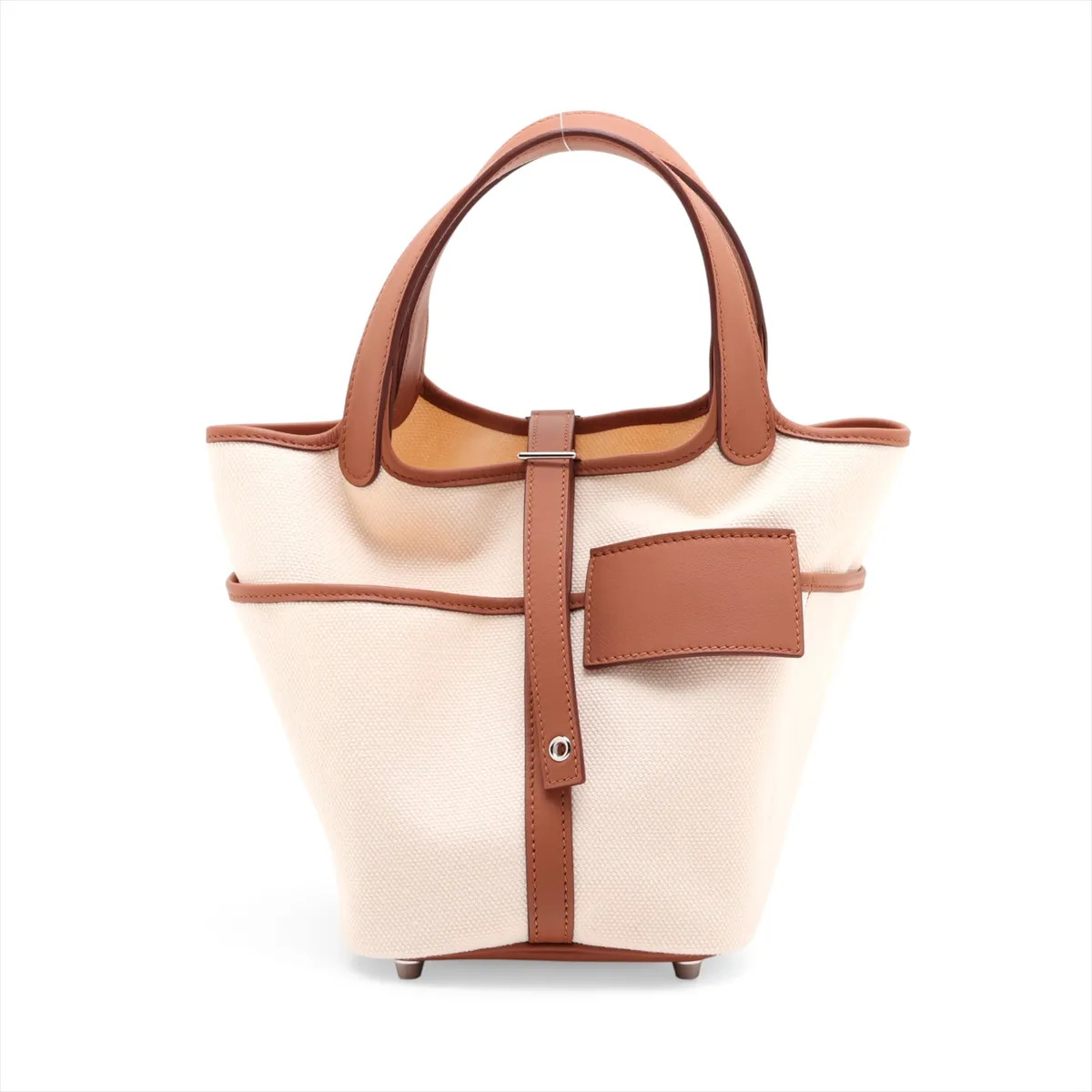 Hermès Picotin Lock 18 PM Cargo Twargoelang x Voswift Ecru x gold Silver Metal F
