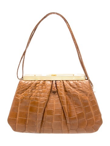 Crocodile Shoulder Bag