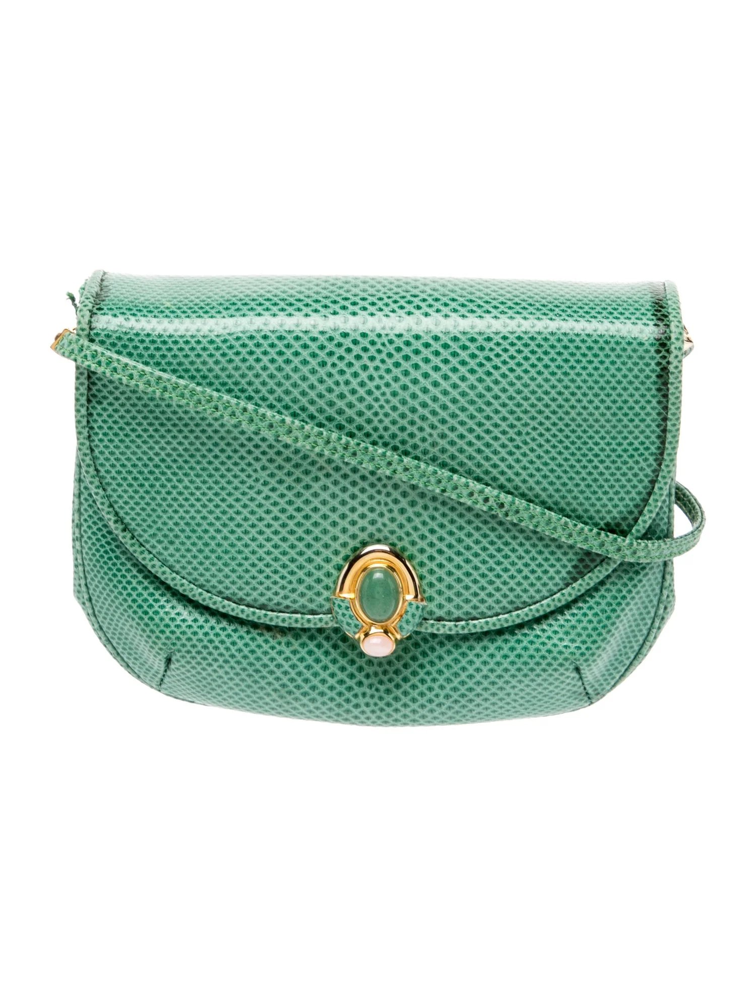 Judith Leiber Leather Crossbody Bag