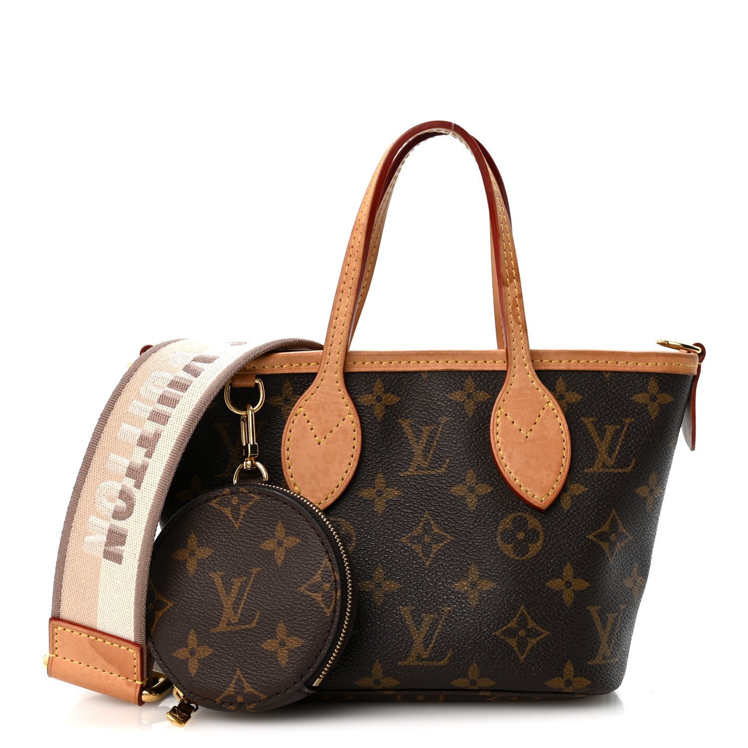 Louis Vuitton Monogram Neverfull BB Beige