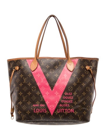 LV Monogram Neverfull w/Pouch MM Vintage
