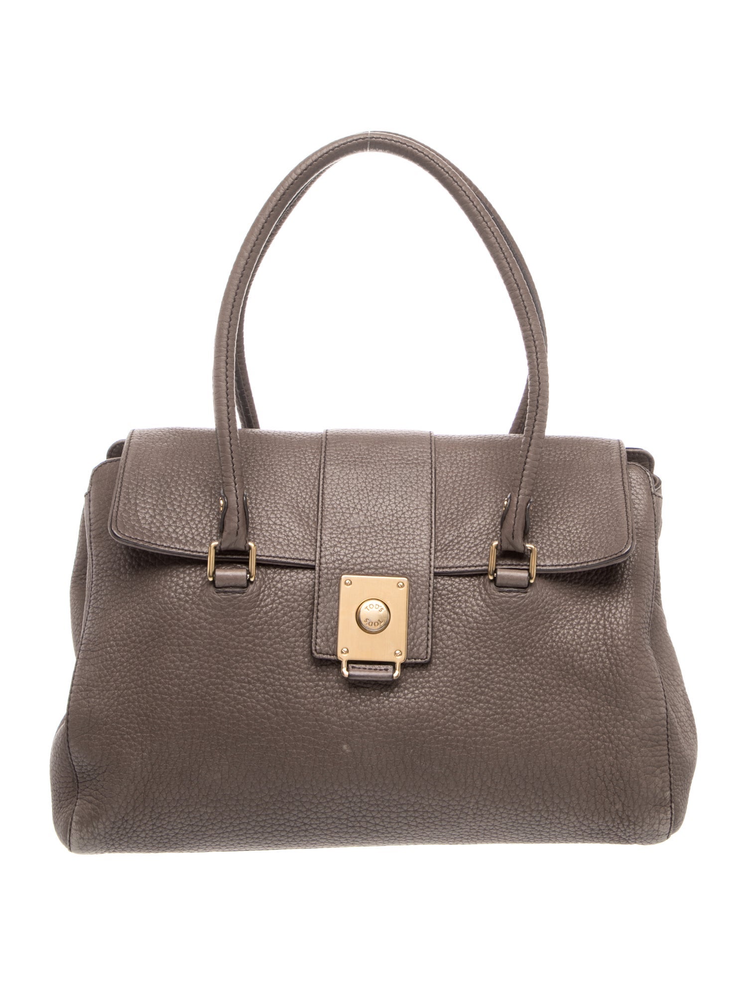 Leather Top Handle Bag
