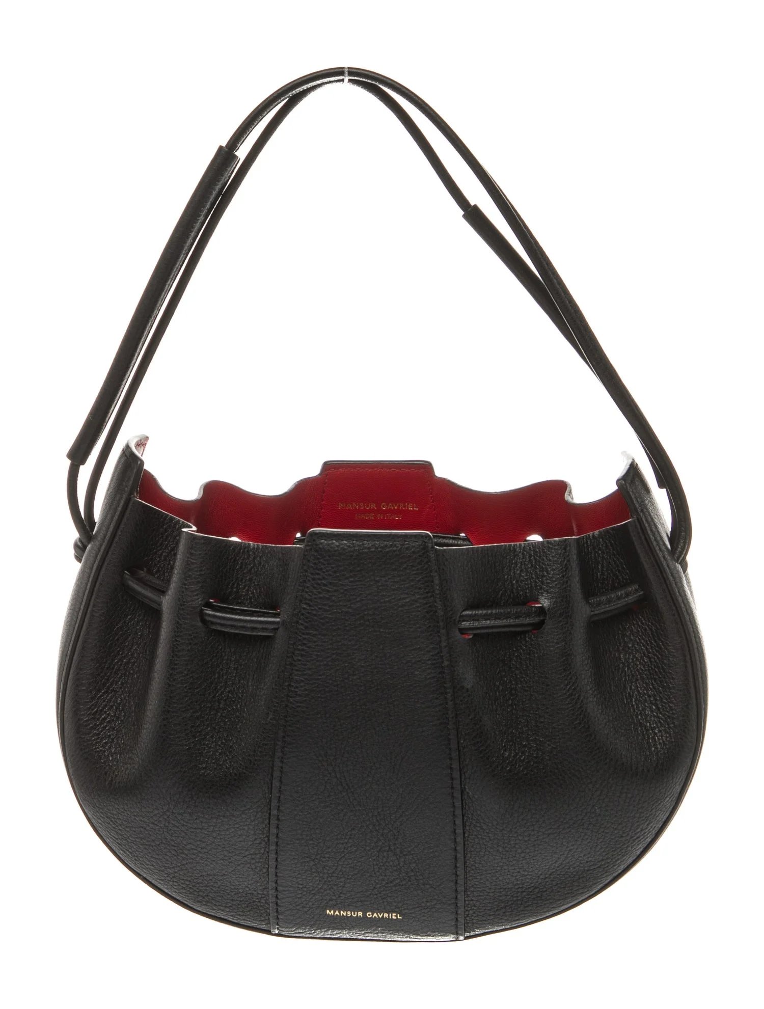 Leather Bucket Bag