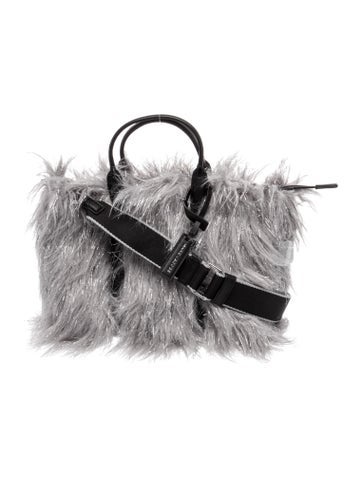 Faux Fur Top Handle Bag w/ Tags