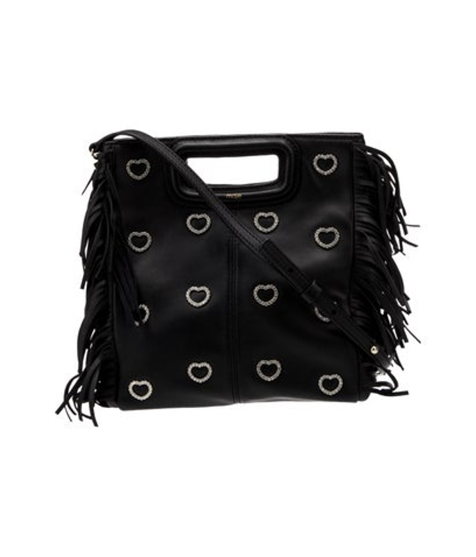 Maje Leather Top Handle Bag W Tags