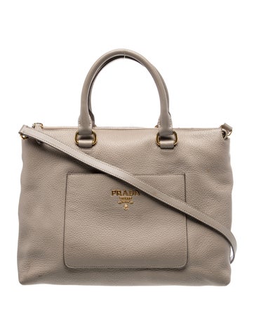 Vitello Daino Leather Shoulder Bag