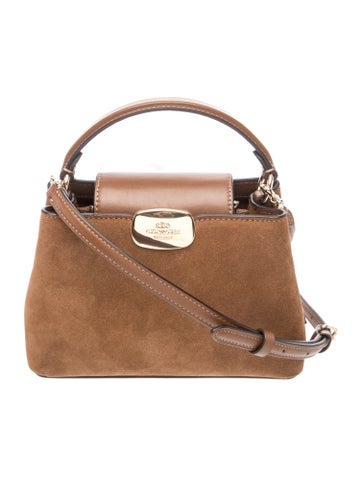 Leather Top Handle Bag