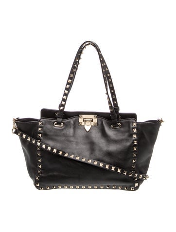 Rockstud Top Handle Bag