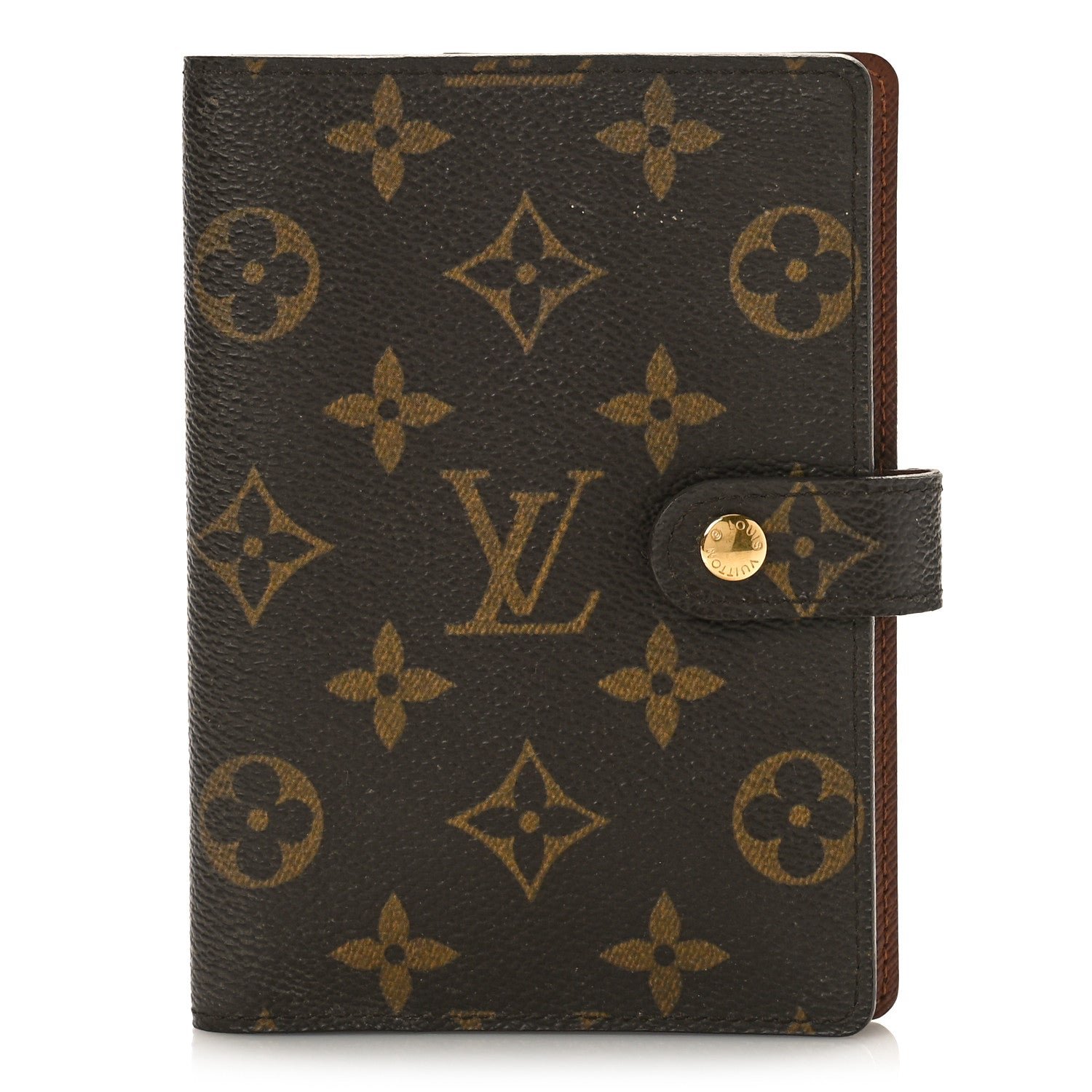Louis Vuitton Monogram Small Ring Agenda Cover
