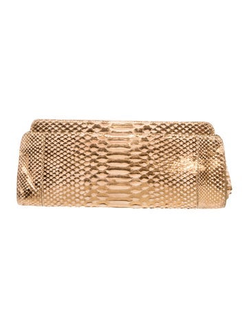 Snakeskin Clutch
