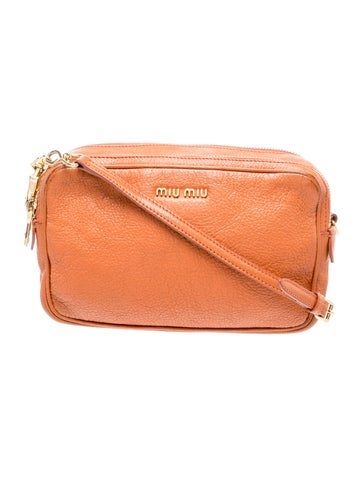 Miu Miu Goat Leather Crossbody Bag