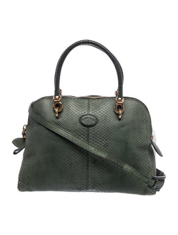 Leather Top Handle Bag