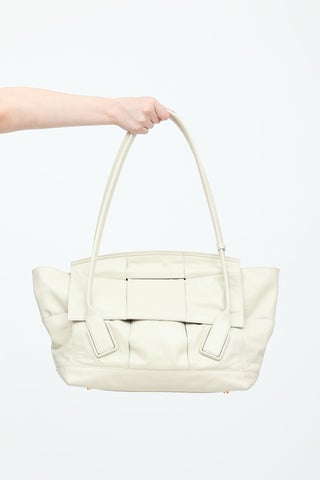 Leather Arco Slouch Bag
