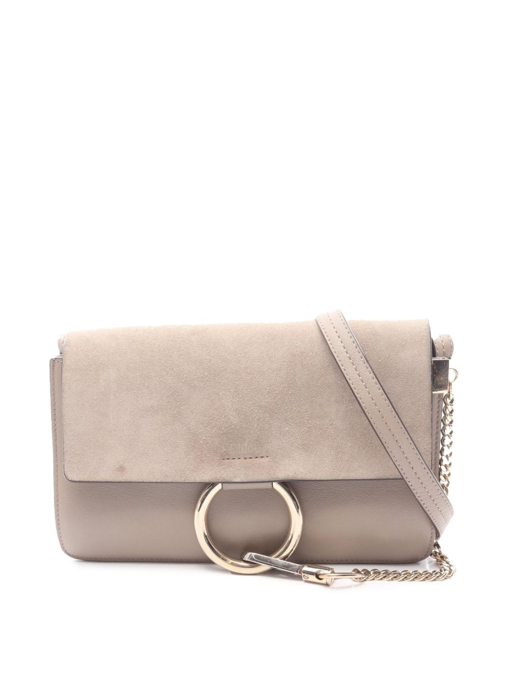 2010-2026 Small Suede and Calfskin Faye crossbody bag