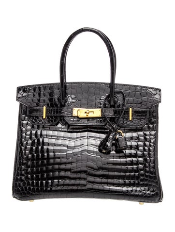 Shiny Niloticus Crocodile Birkin 30