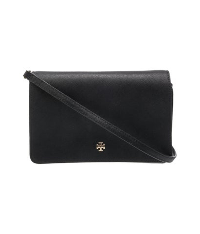Tory Burch Burch Saffiano Leather Crossbody Bag