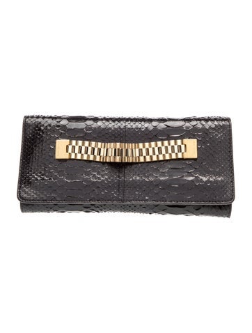 Michael Kors Snakeskin Clutch