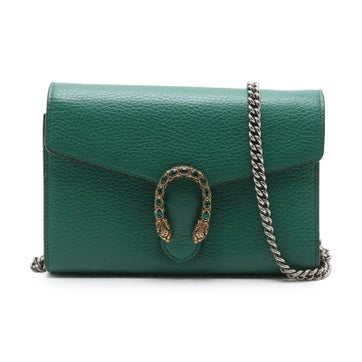Leather Dionysus Chain Wallet