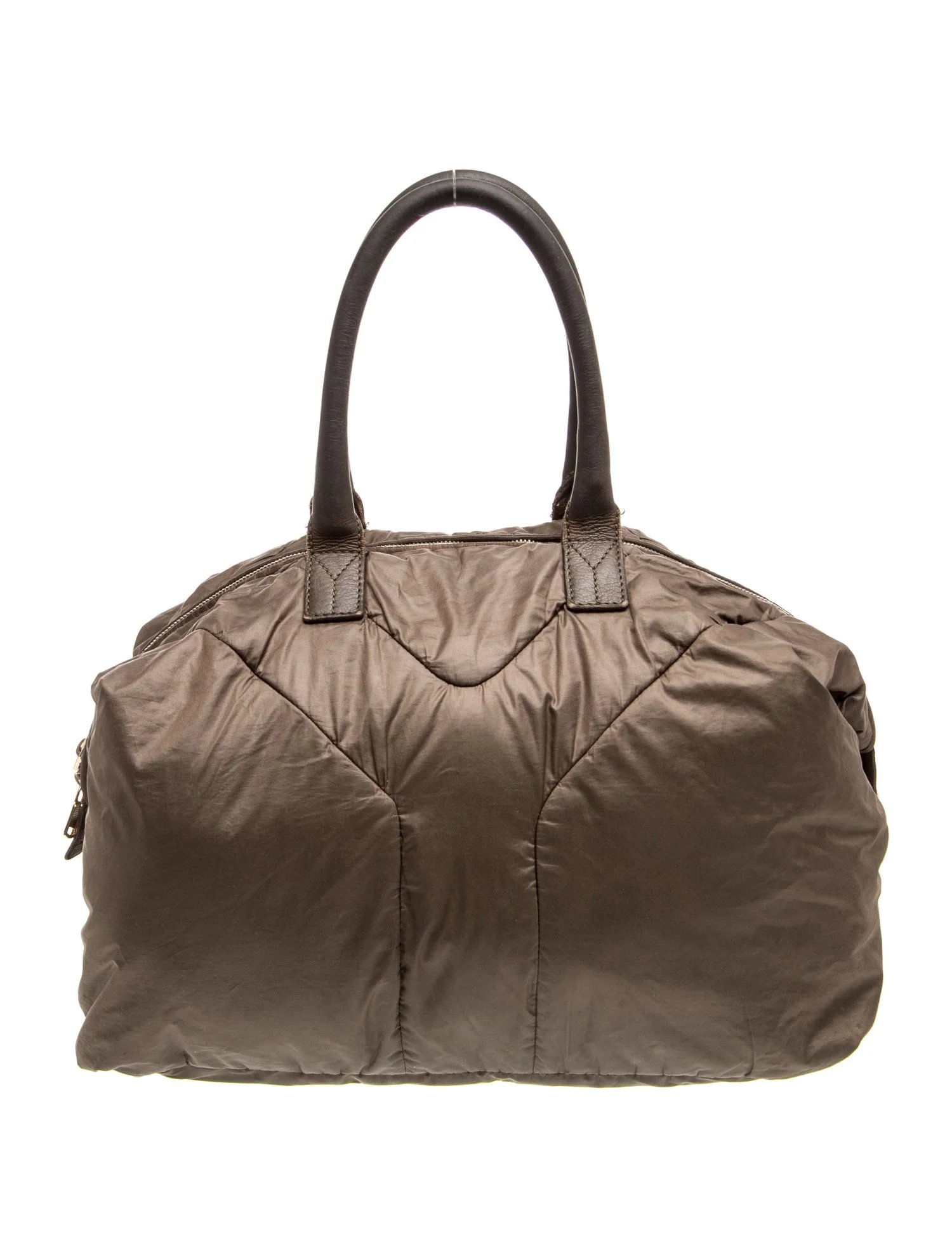 Nylon Top Handle Bag Vintage