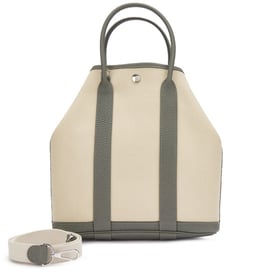 Hermes Gris Meyer Negonda and Beton Toile Garden File 28 Palladium Hardware, 2022