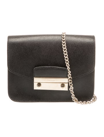 Furla Saffiano Leather Crossbody Bag