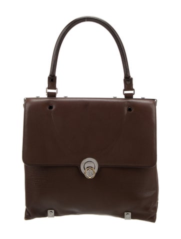 Lanvin Leather Top Handle Bag