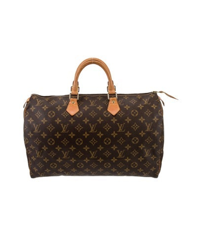 Louis Vuitton Vuitton Lv Monogram Speedy 35