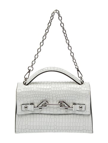 Leather Top Handle Bag