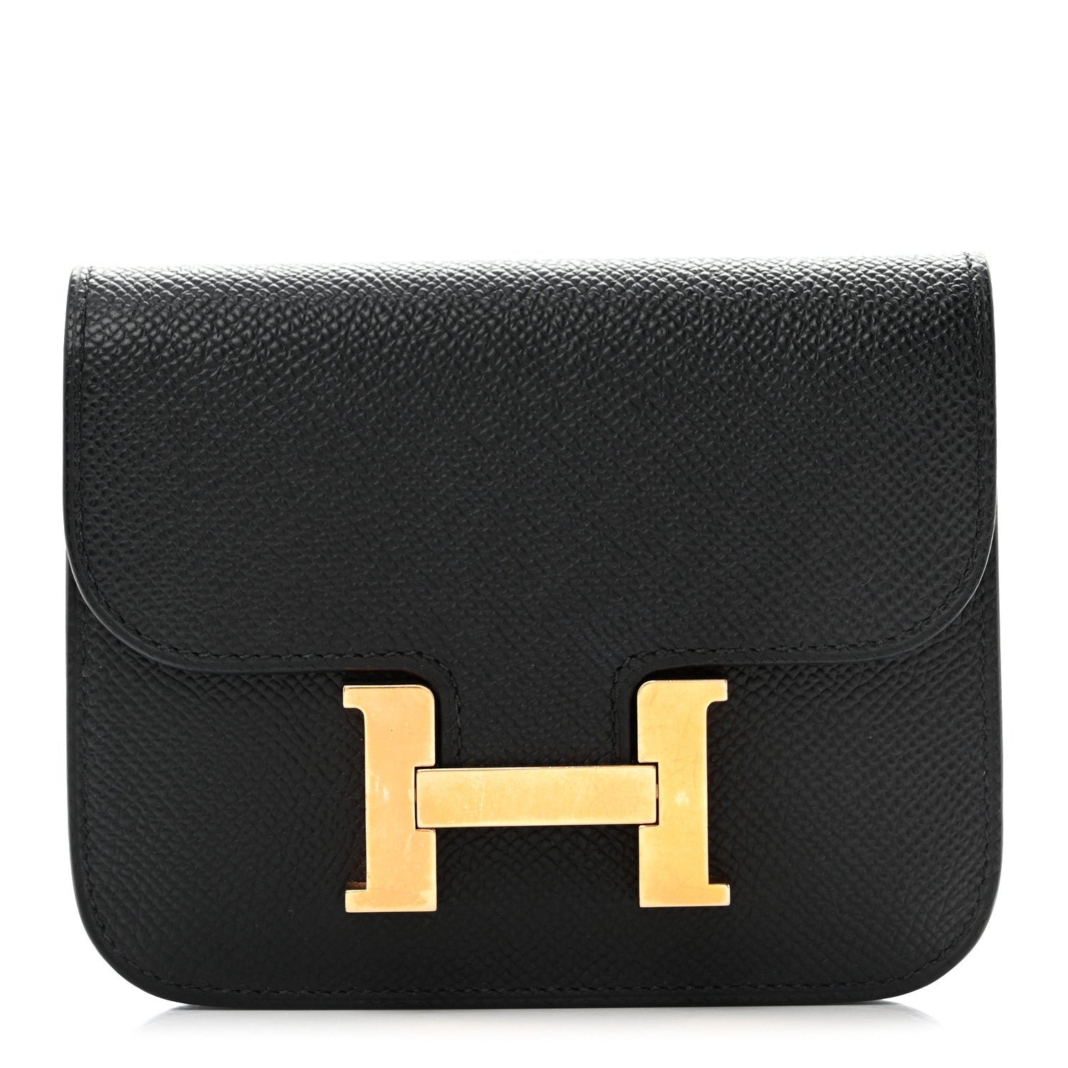 Hermes Epsom Constance Slim Wallet Black