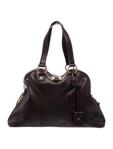 Leather Top Handle Bag