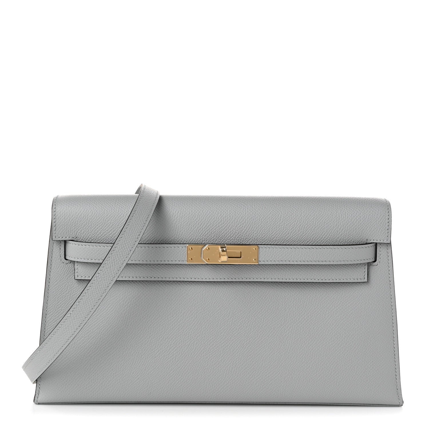 Hermes Epsom Kelly Elan Bleu Glacier