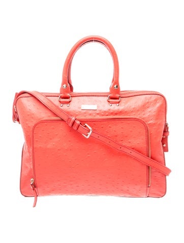 Leather Top Handle Bag