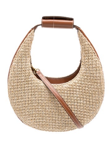 Raffia Top Handle Bag