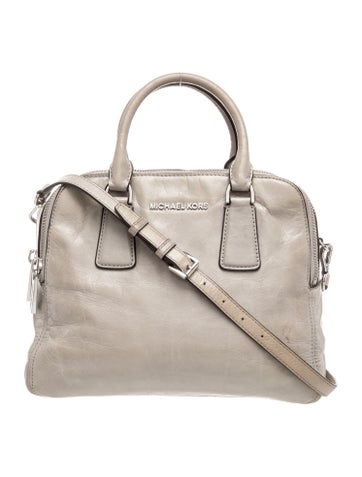 Leather Top Handle Bag