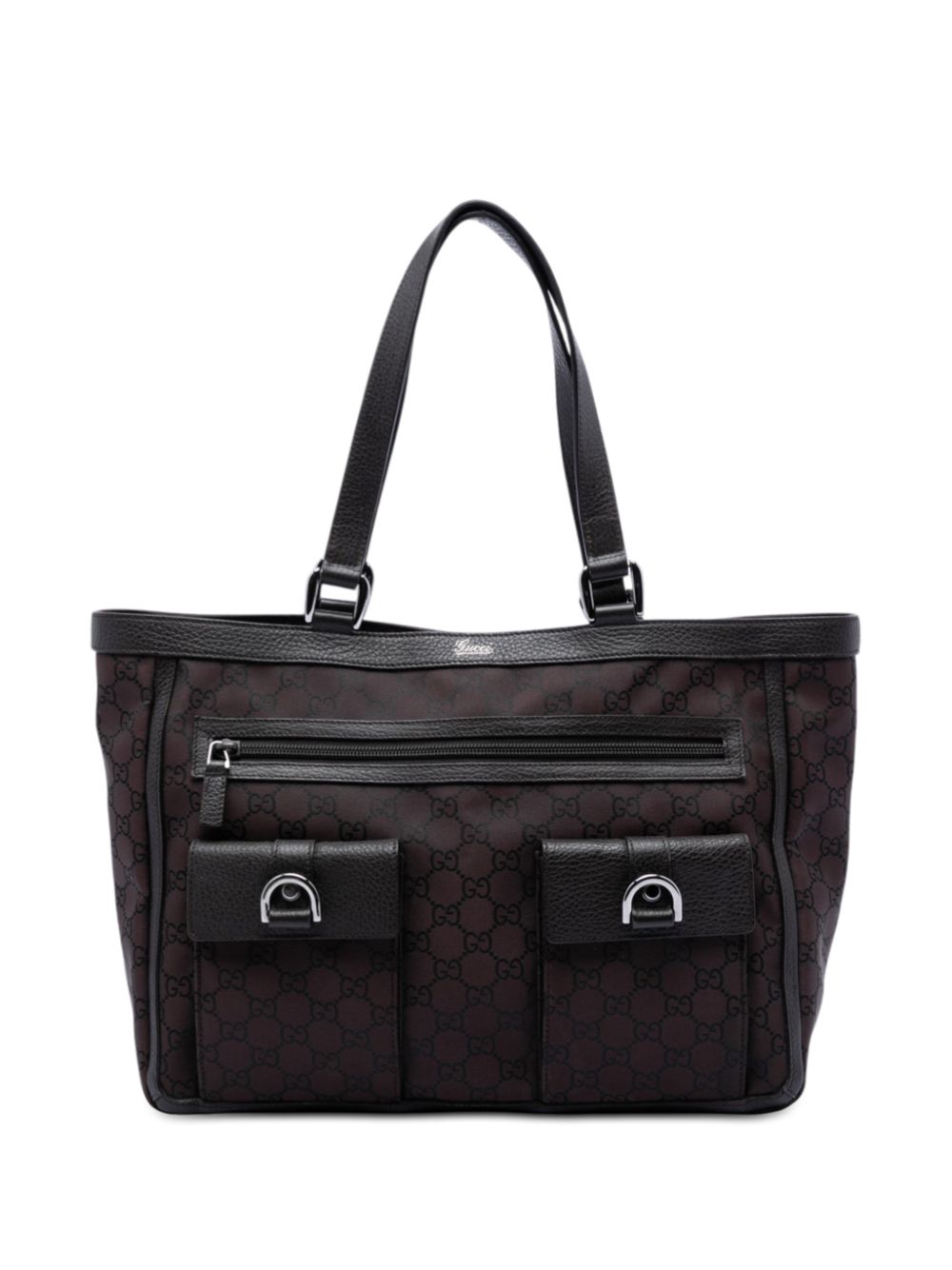 2016-2025 GG Nylon Abbey D Ring Pocket tote bag