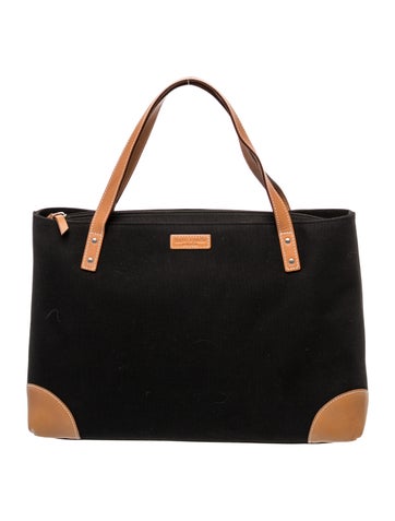 Canvas Top Handle Bag Vintage