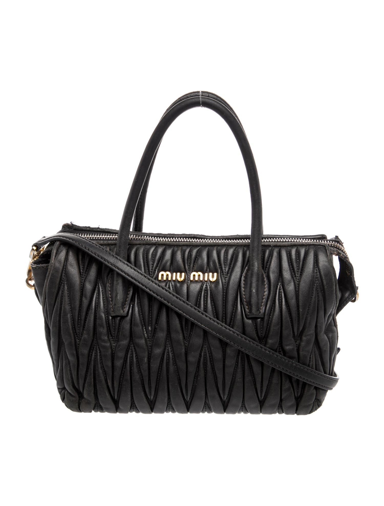 Leather Top Handle Bag