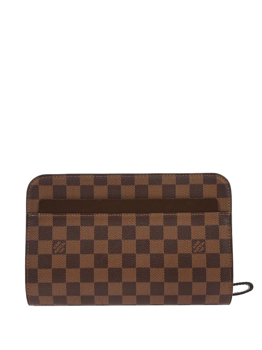 2011 Saint Louis checked clutch bag