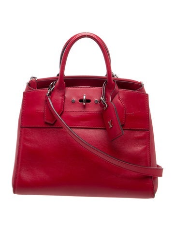 Louis Vuitton Leather City Steamer PM